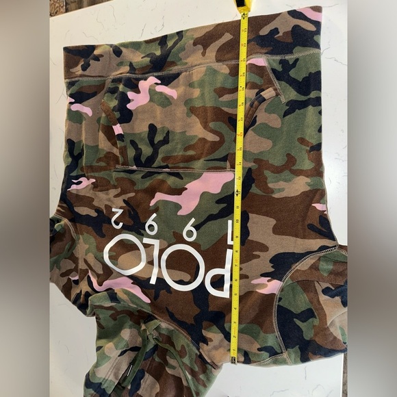 Ralph Lauren Polo 1992 Pink Camo Hoodie Medium Great Condition - Picture 6 of 7